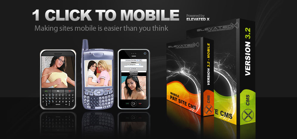 1 Click to Mobile - CMS for Adult Websites